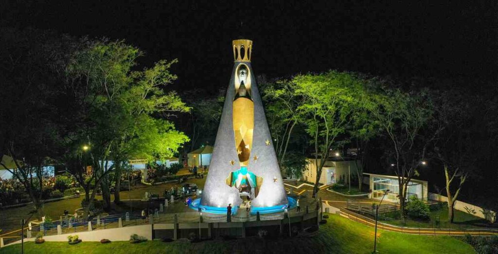 Itaipulândia é o caminho da fé para devotos a Nossa Senhora Aparecida na região