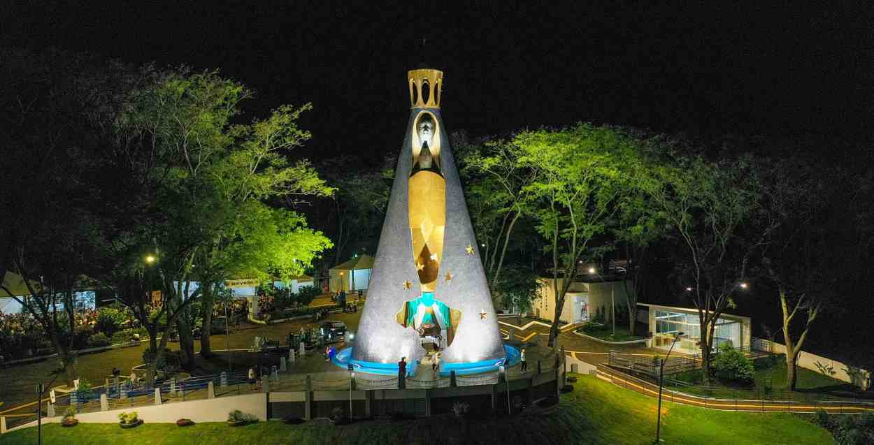 Itaipulândia é o caminho da fé para devotos a Nossa Senhora Aparecida na região