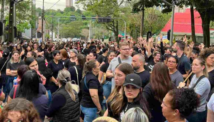 greve da educação