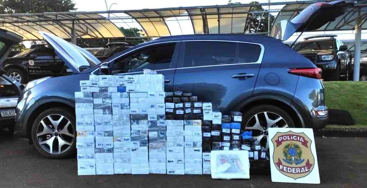 Polícia Federal sai às ruas em operação contra o contrabando na fronteira