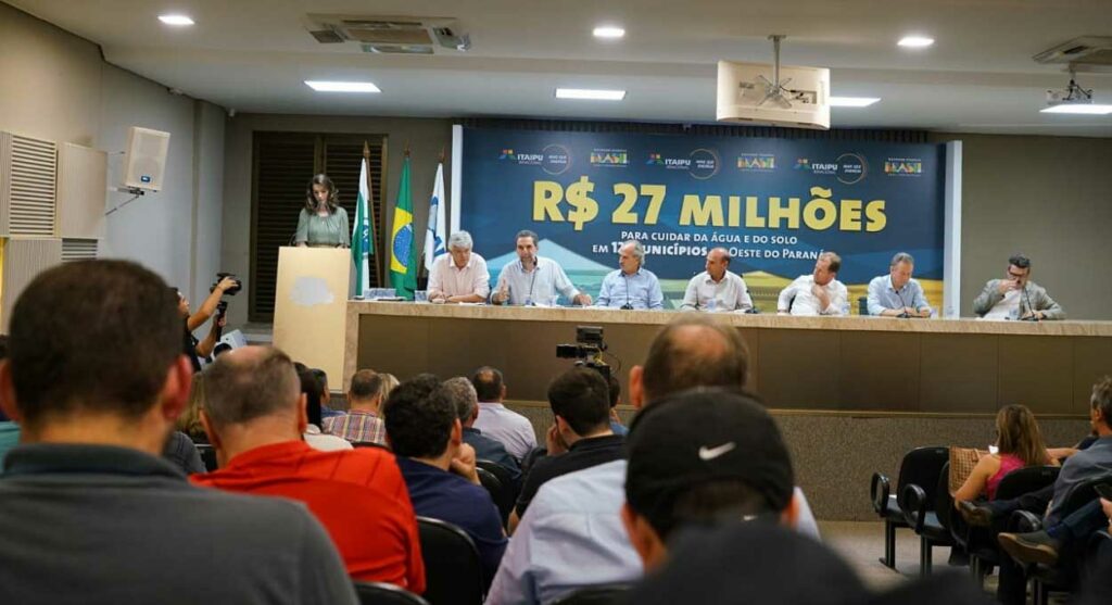 Itaipu e municípios da região firmam convênios na área ambiental