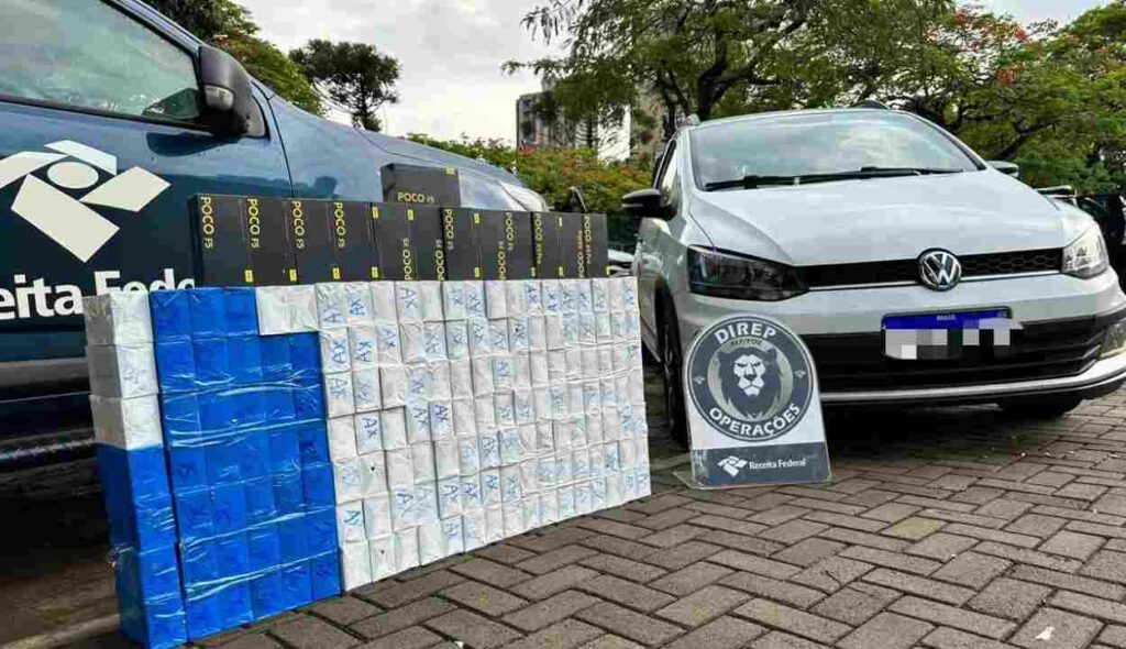 Fiscalização vê aumentar uso de veículos para o transporte ilícito de mercadorias