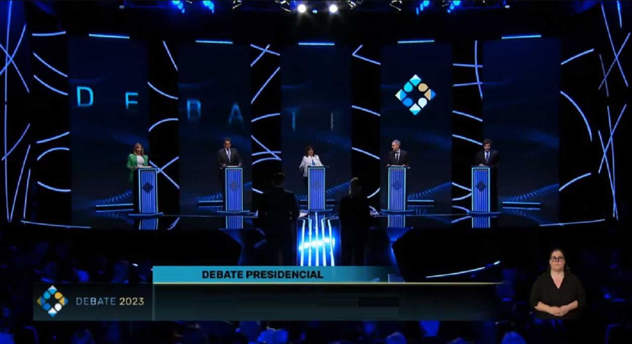 Eleições na Argentina: último debate presidencial será neste domingo (8)