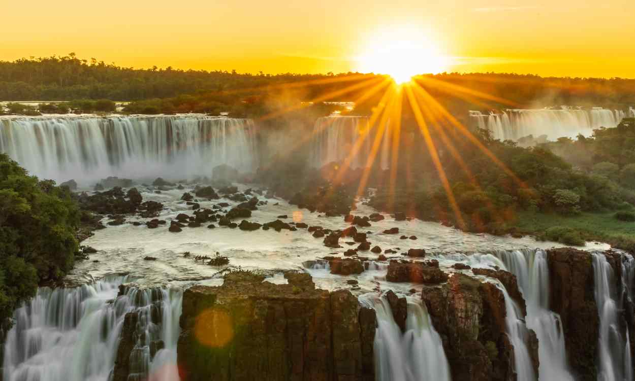 Cataratas do Iguaçu para Europa visitar em campanha da Marca Brasil