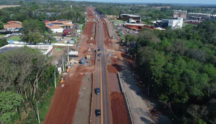 Bloqueio é necessário para garantir a segurança dos usuários e funcionários da obra. Foto: Gentileza/DER-PR (Arquivo)