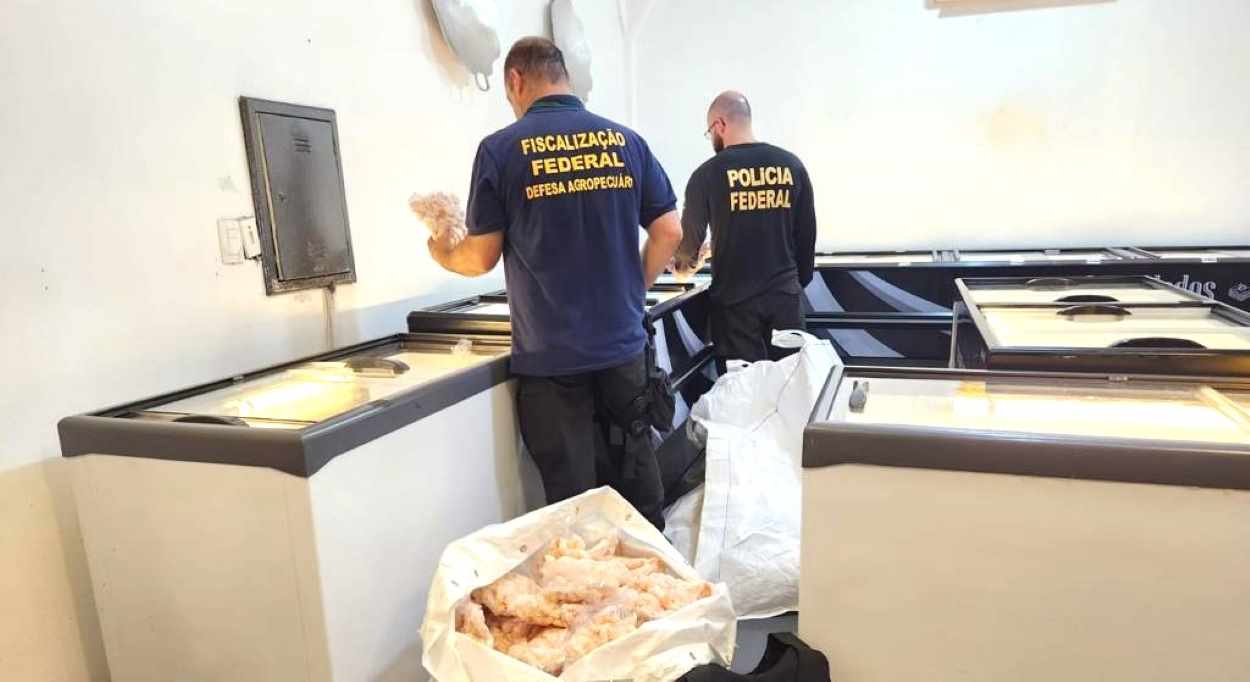 Fiscalização recolhe 1,8 tonelada de carne argentina em Foz do Iguaçu