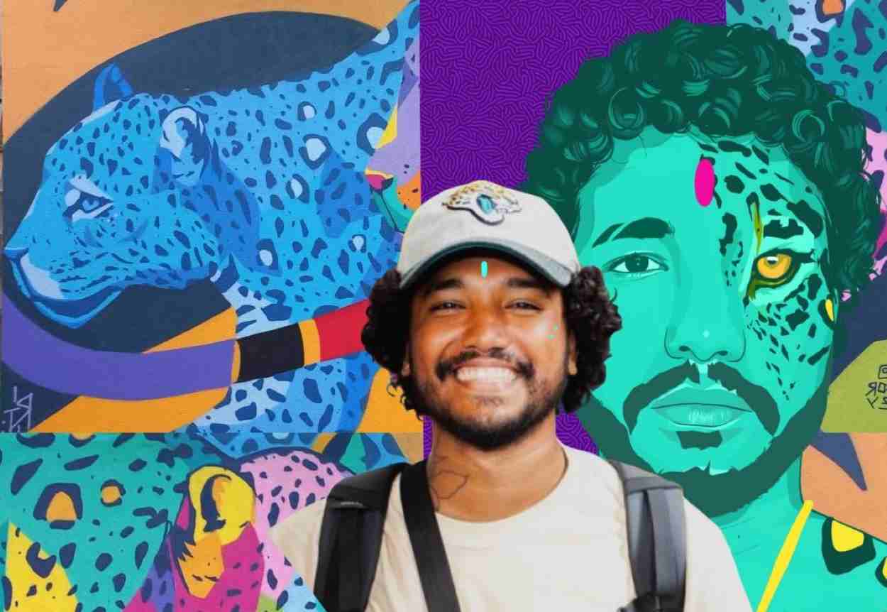 Arte do grafite na pegada da conservação da onça-pintada