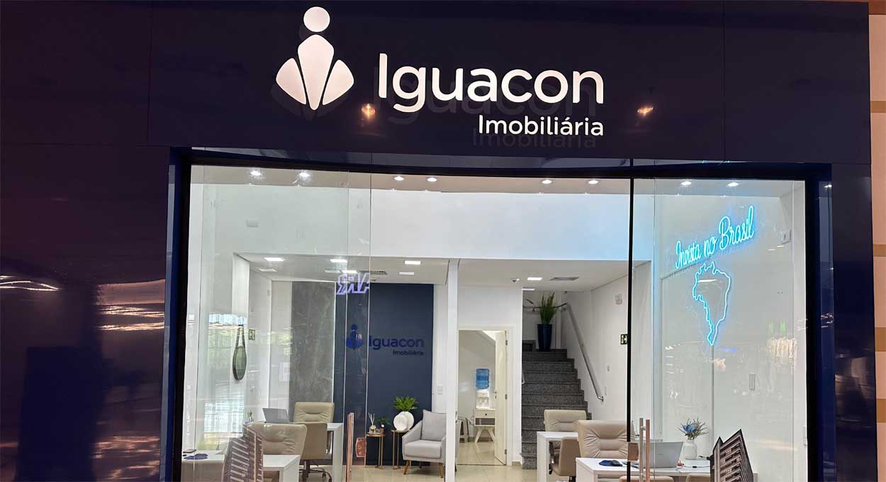 Inaugurou a primeira Imobiliária de Foz do Iguaçu dentro do Shopping Catuaí Palladium