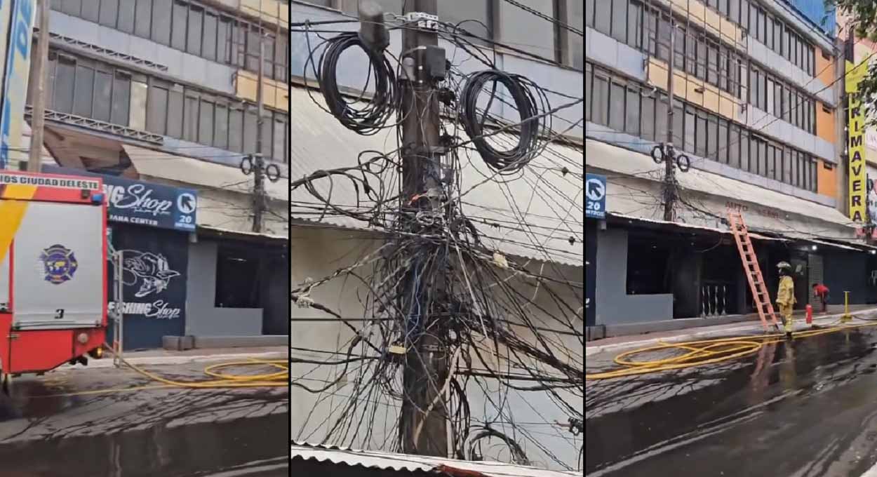 Terceiro dia da Black Friday tem princípio de incêndio no Paraguai