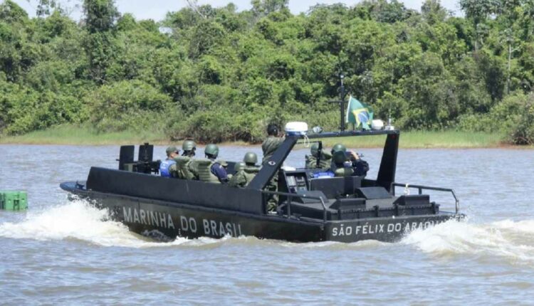 Militares foram incumbidos de reforçar a vigilância em locais como o lago de Itaipu. Foto: Gentileza/Marinha do Brasil (Arquivo)