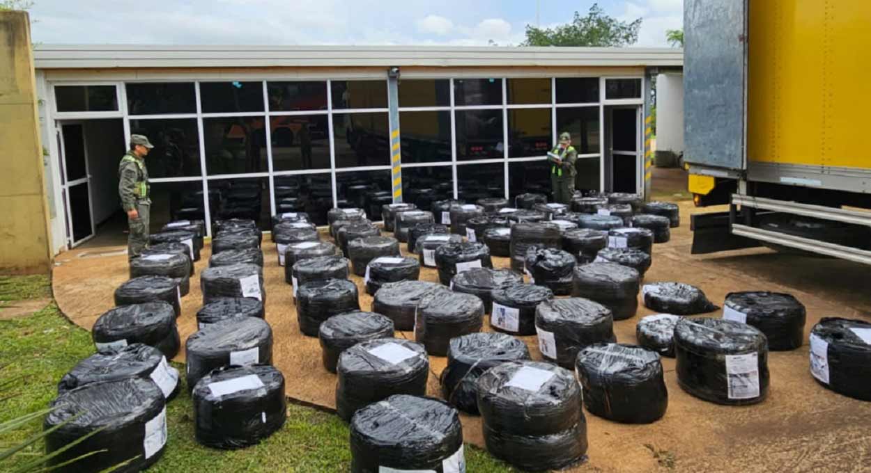 Argentina combate contrabando de pneus na fronteira