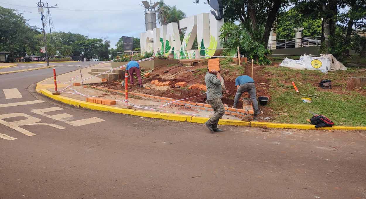 Praça do Marco das Três Fronteiras ganhará escadaria na Argentina