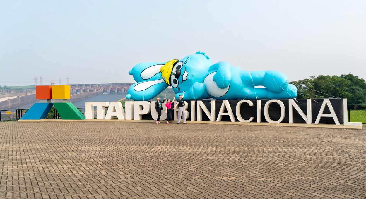 Últimos dias para visitar o Sansão gigante na usina de Itaipu