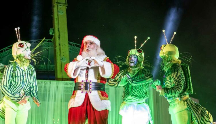 Além das luzes decorativas, será aberta a Vila Encantada do Papai Noel. Foto: Rafa Kondlatsch/Itaipu Binacional