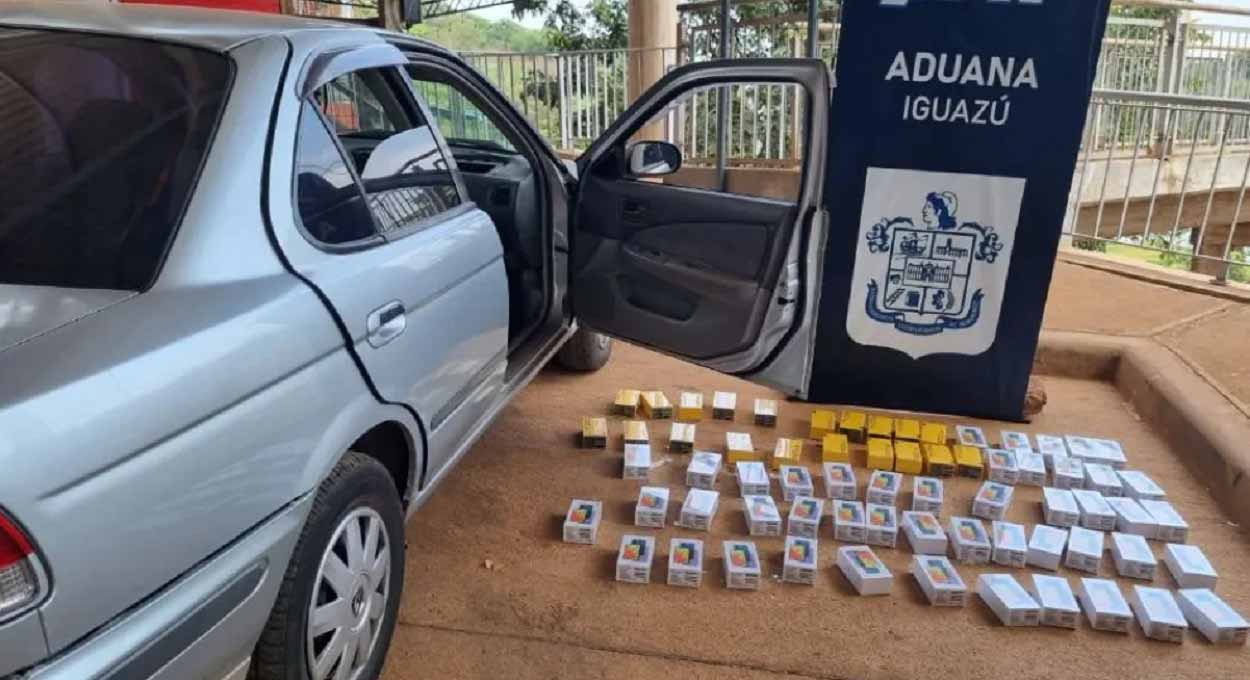 Argentina apreende 67 celulares em abordagem na fronteira