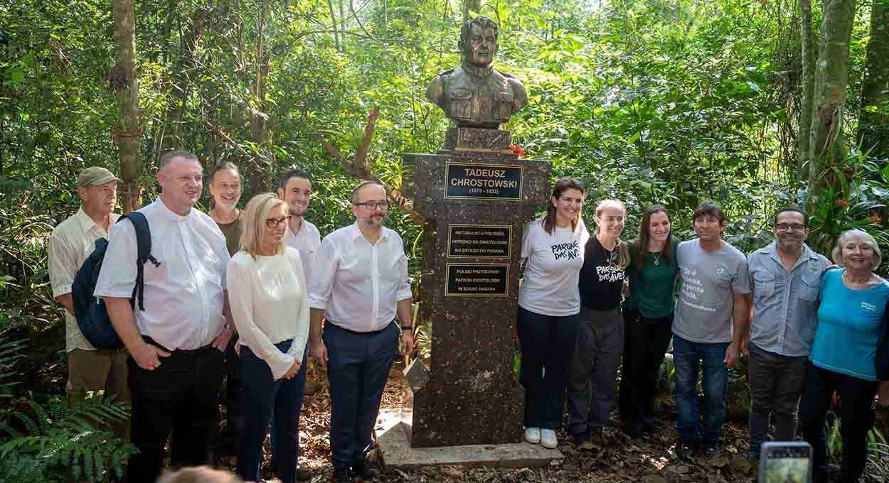 Naturalista que fez história no Paraná recebe homenagem do Parque das Aves