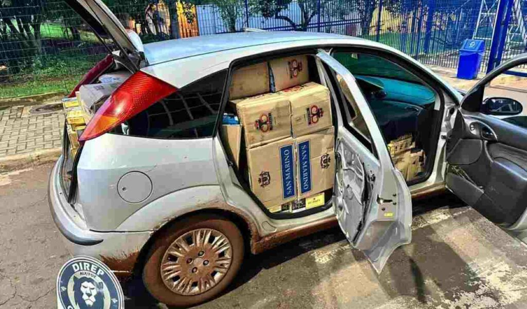 Operação recolhe 6 veículos com mercadorias ilegais na fronteira