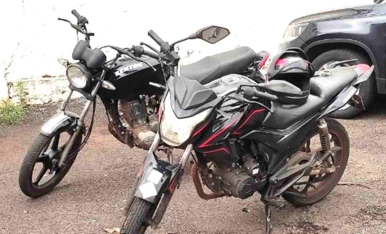 PM recupera duas motos furtadas em Foz do Iguaçu
