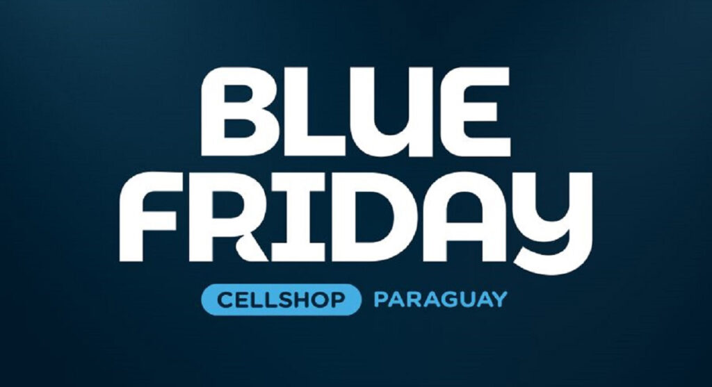 Blue Friday da Cellshop Paraguay terá descontos de até 70%