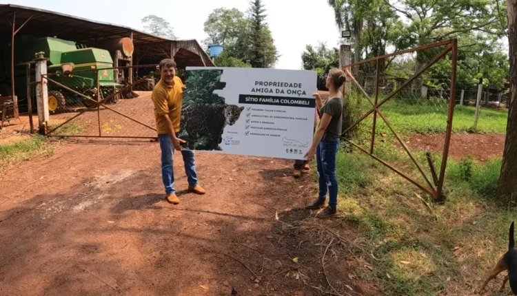 Propriedade certificada com o selo Amigo da Onça