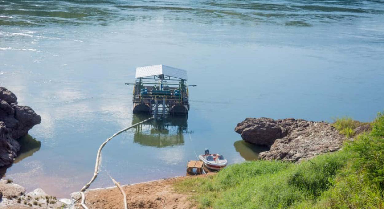 Sistema de captação de água é ampliado em Puerto Iguazú