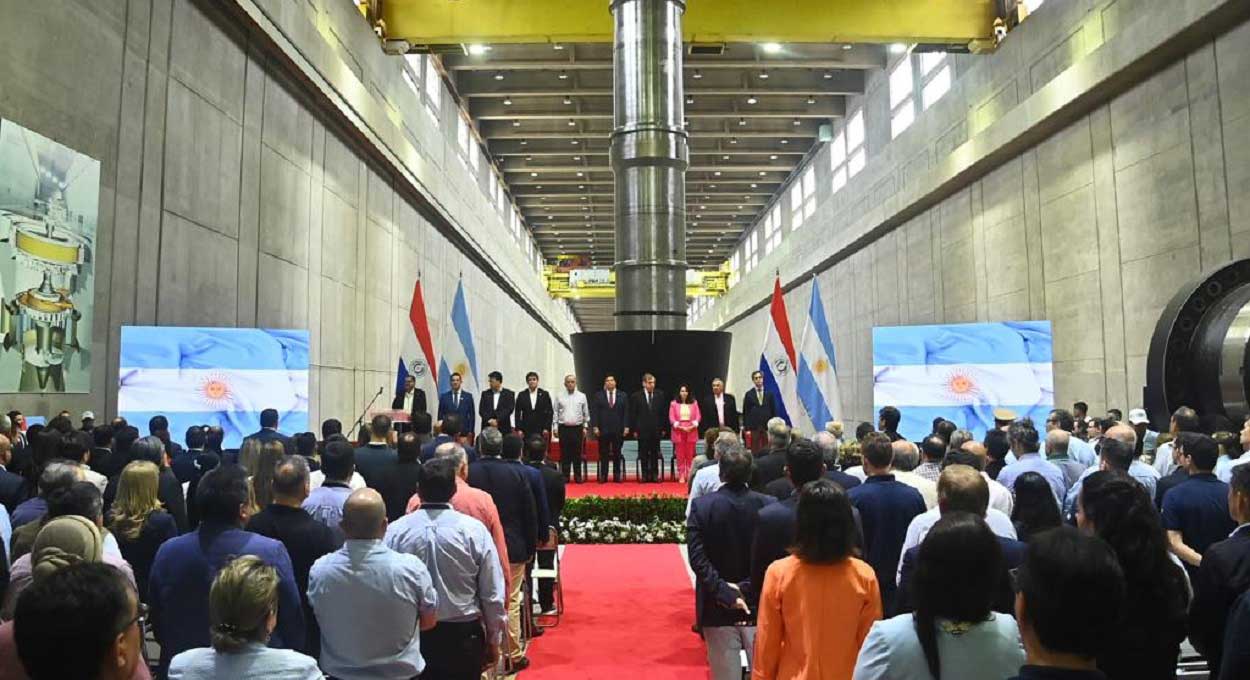 Argentina e Paraguai celebram 50 anos de tratado binacional