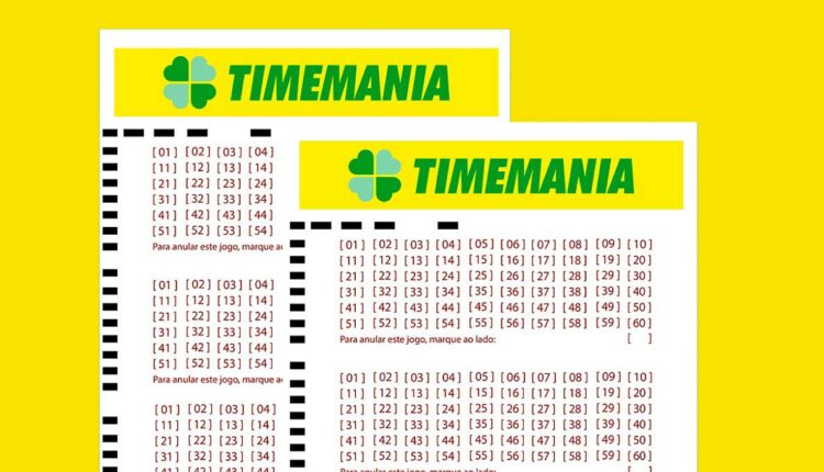 Timemania permite escolher dez números, de uma lista de 80. Imagem: Divulgação/Caixa Econômica Federal