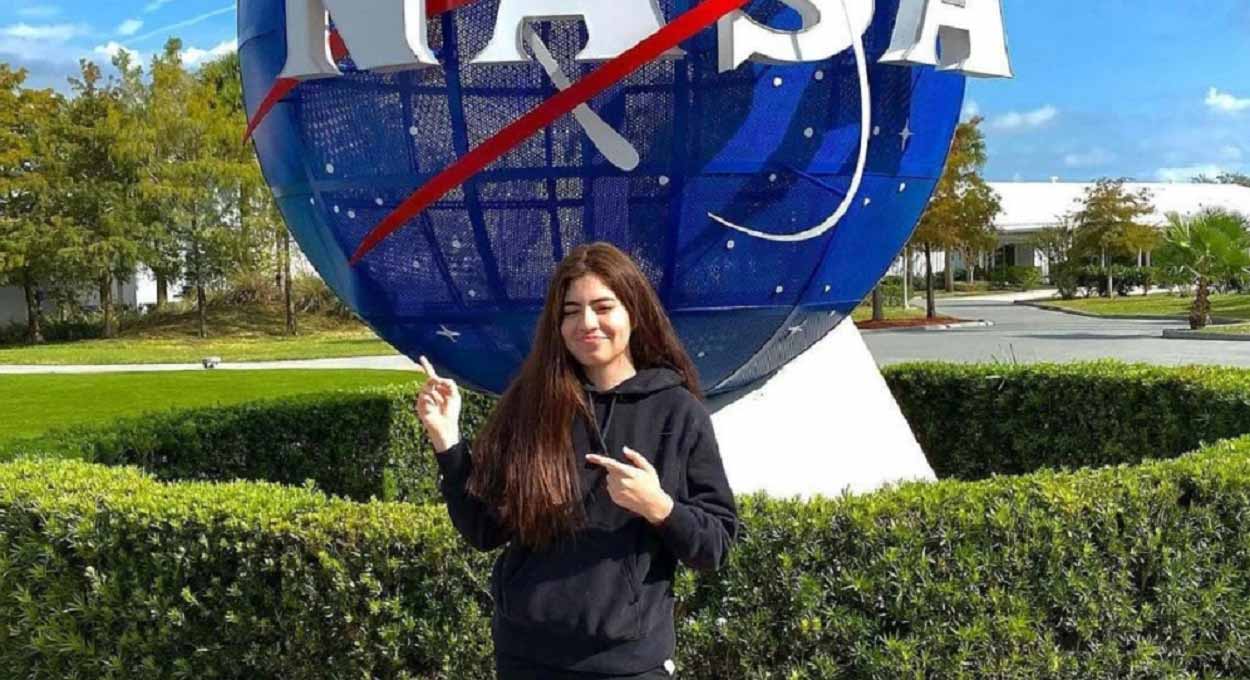 Jovem bolsista paraguaia é destaque em programas da NASA