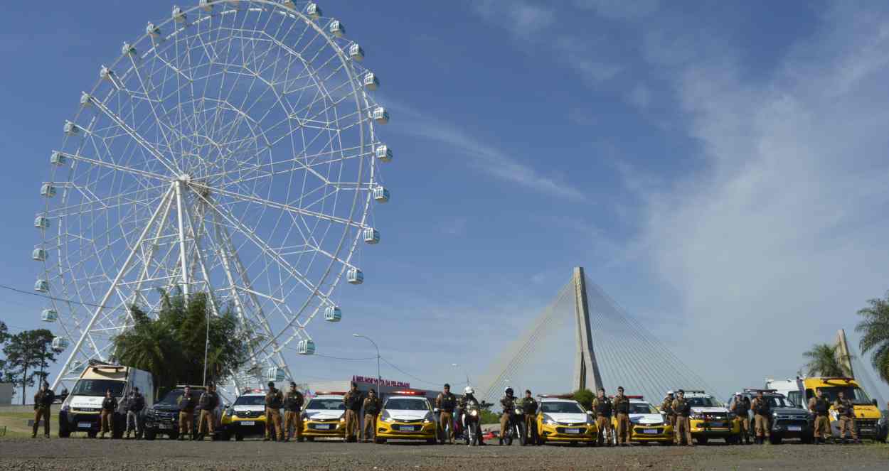 Foz do Iguaçu integra megaoperação da PM contra a criminalidade