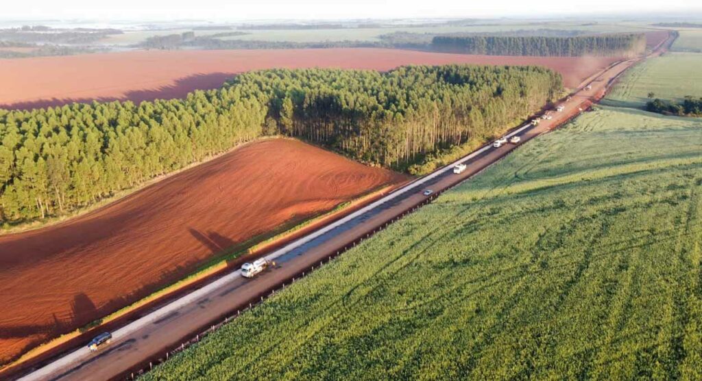 Veja o andamento das obras de acesso à Ponte da Integração no Paraguai