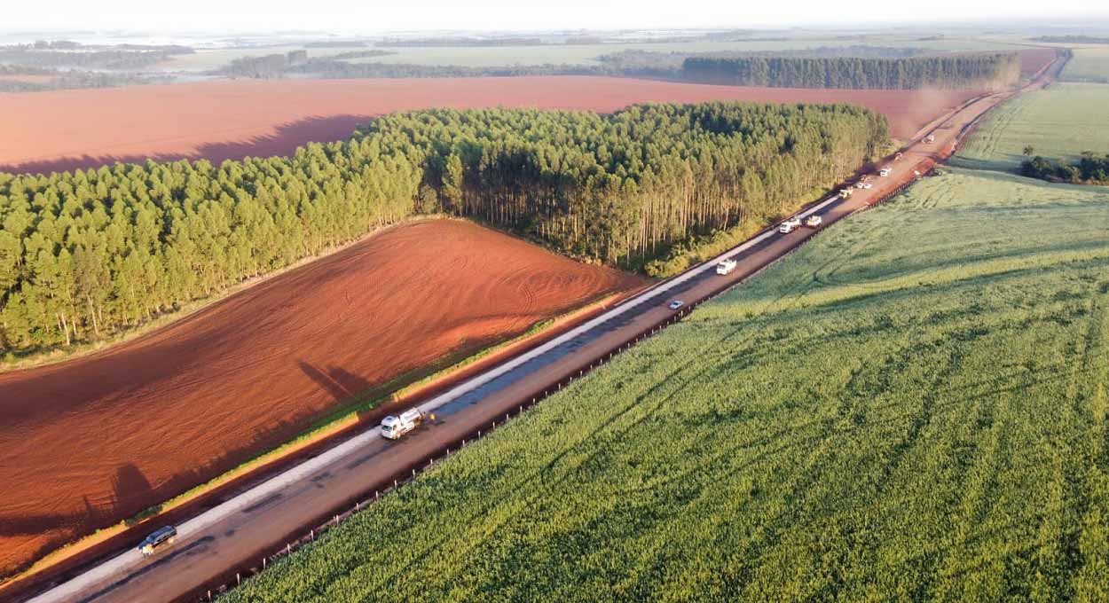 Veja o andamento das obras de acesso à Ponte da Integração no Paraguai