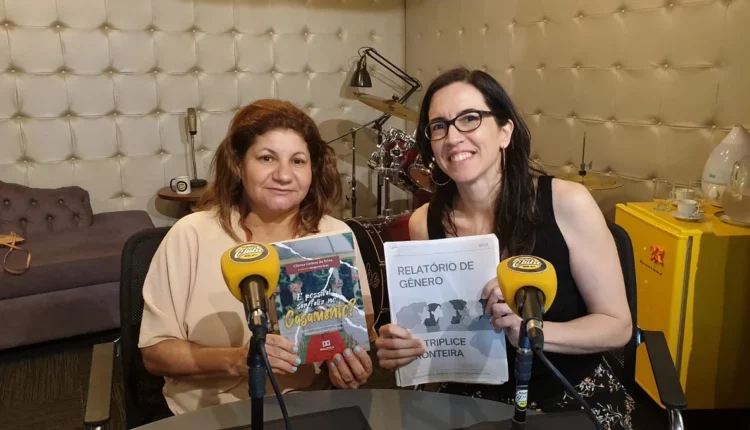 Cleusa Gomes e Natalia Fuentes