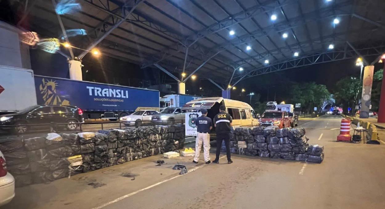 Fiscais apreendem três toneladas de frango na fronteira