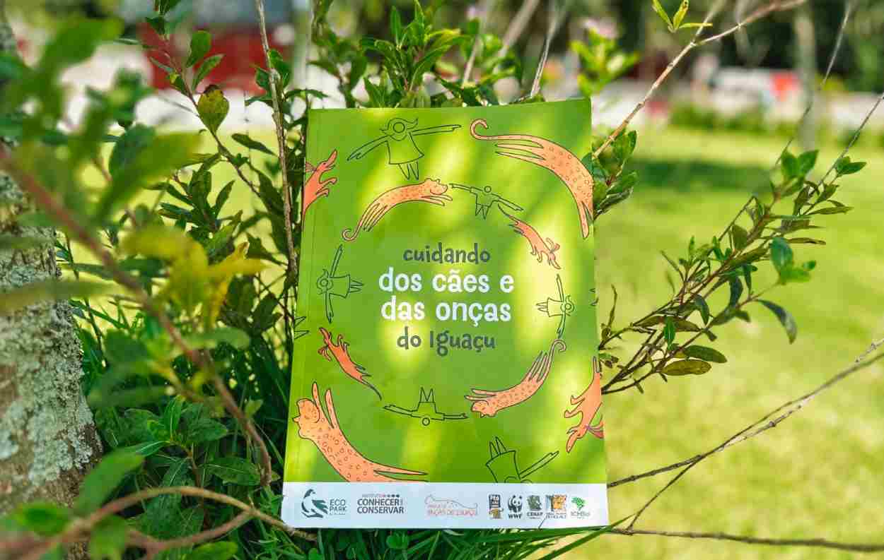 Eco Park e Onças do Iguaçu lançam livro para distribuição nos municípios lindeiros