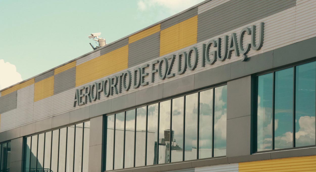 Aeroporto de Foz é referência para toda a Região Oeste do Paraná. Foto: Welynton Manoel/CCR Aeroportos