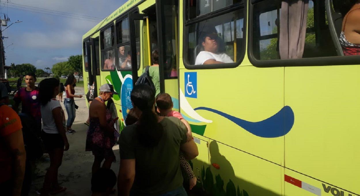 Veja em qual cidade estão rodando os antigos ônibus de Foz do Iguaçu