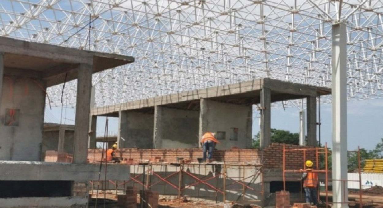 Ponte da Integração: obras da futura aduana avançam no Paraguai