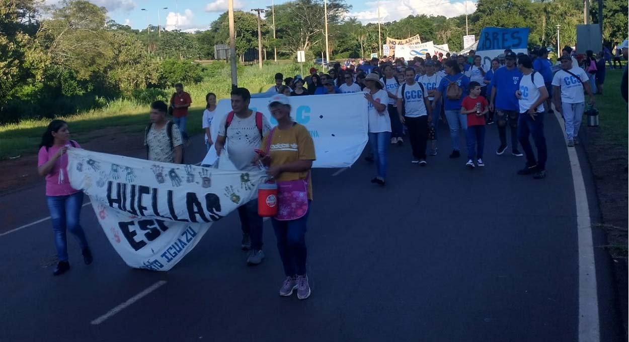 Argentina: veja como foi o protesto dessa quarta (24) em Puerto Iguazú