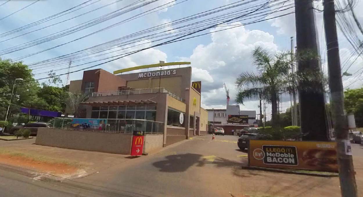 Lanchonete do McDonald’s é assaltada no Paraguai
