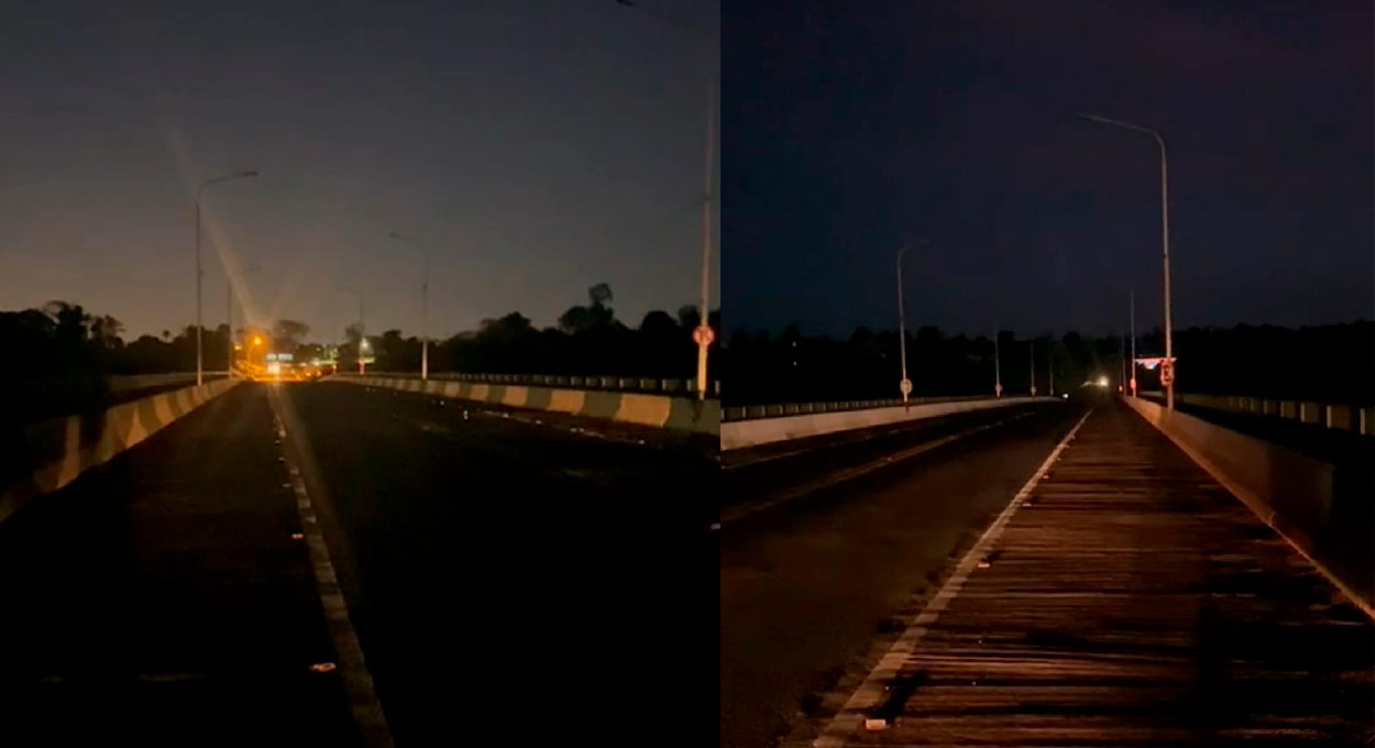 “Apagão” na Ponte da Fraternidade preocupa Comtur, que exige providências imediatas