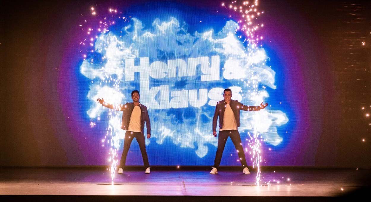 Mágicos Henry e Klauss farão temporada em Foz do Iguaçu