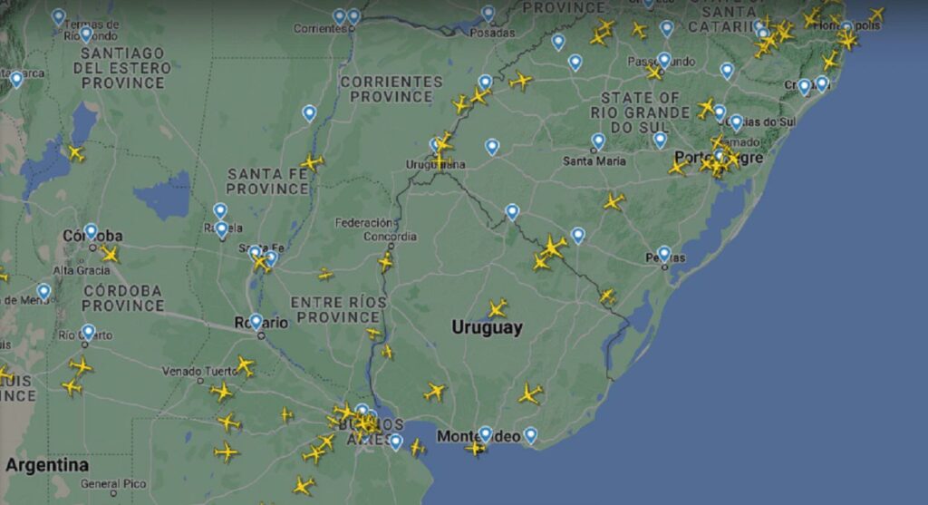 Avião com destino à fronteira faz pouso de emergência na Argentina