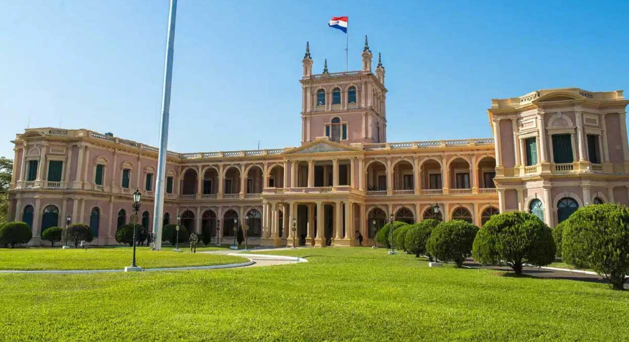 Paraguai abre palácio presidencial para visitas guiadas