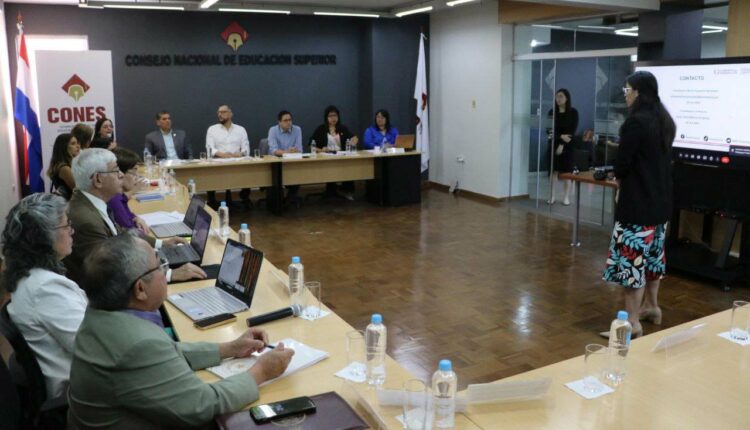 Panorama da plenária do Conselho Nacional de Educação Superior no Paraguai. Foto: Gentileza/Cones