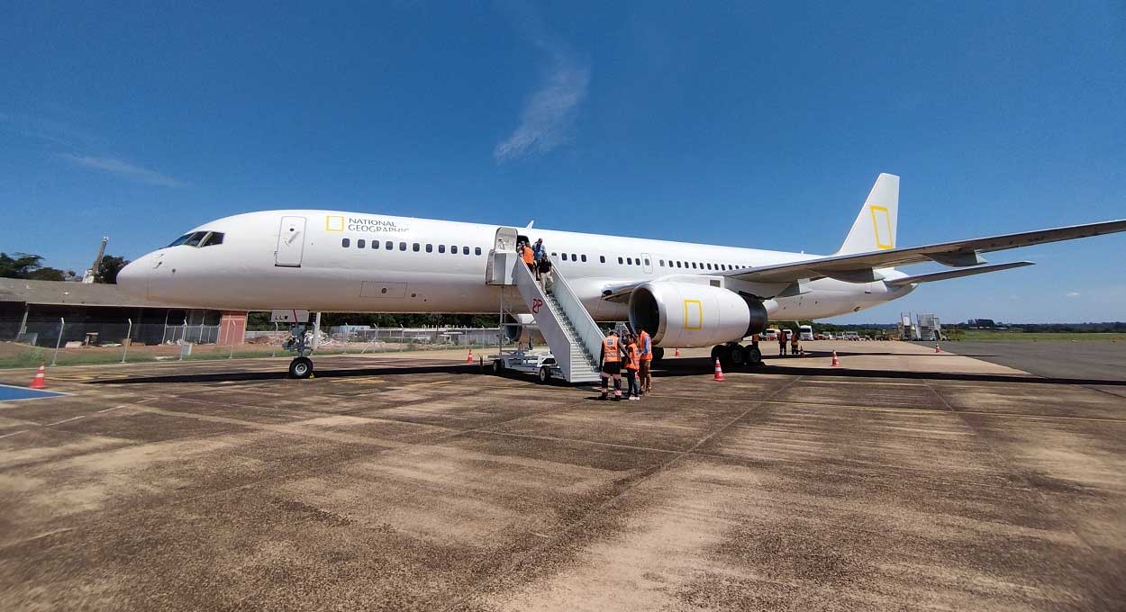 Expedição milionária da National Geographic chega a Foz do Iguaçu