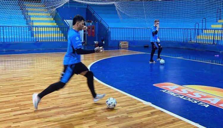 Equipe já fez dois jogos de pré-temporada, ambos com empates. Foto: Jorge Augusto/Foz Cataratas Futsal