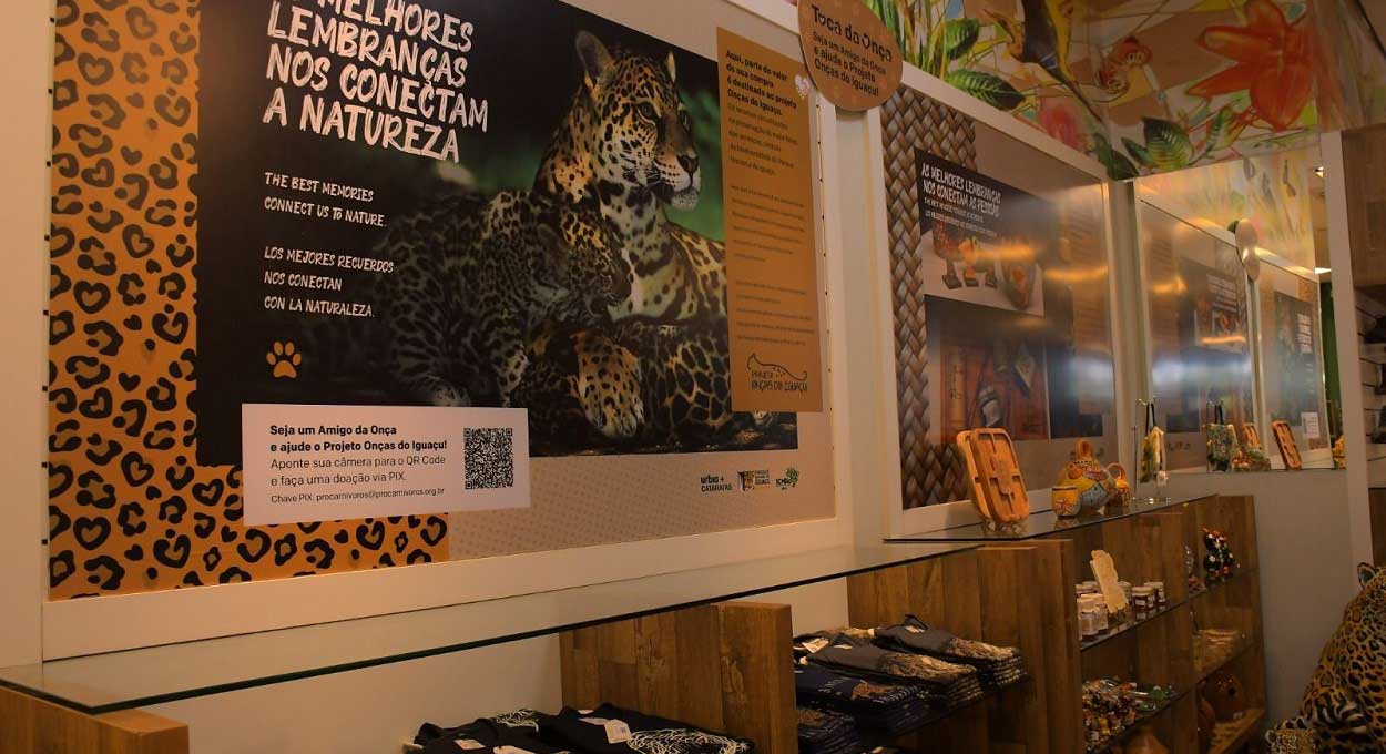 Parque Nacional do Iguaçu ganha espaço Toca da Onça