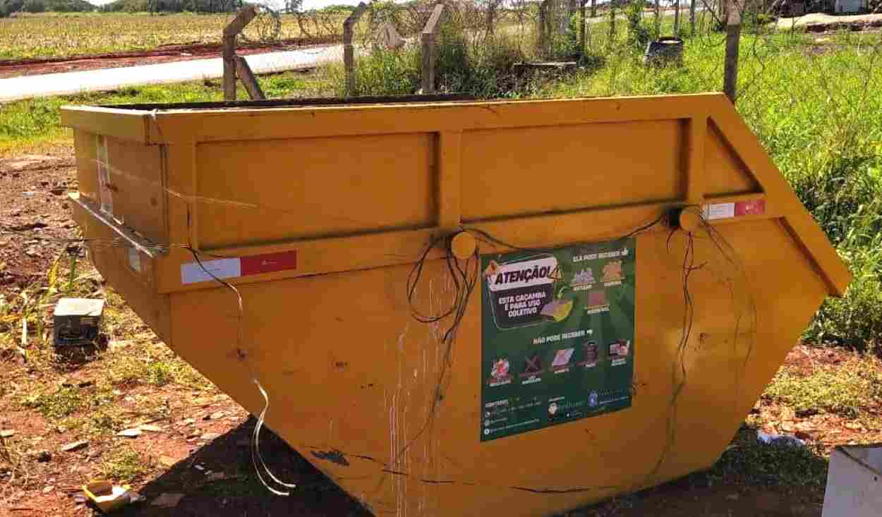Como pedir caçamba de graça à prefeitura em Foz do Iguaçu