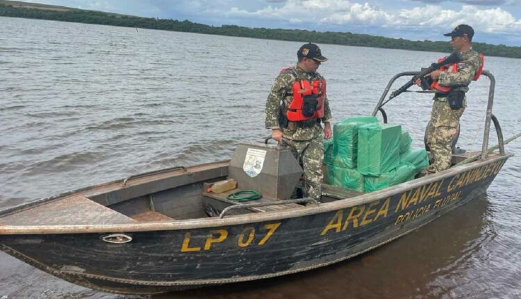 Região próxima a Salto del Guairá é utilizada como rota por traficantes e contrabandistas. Foto: Gentileza/Marinha do Paraguai