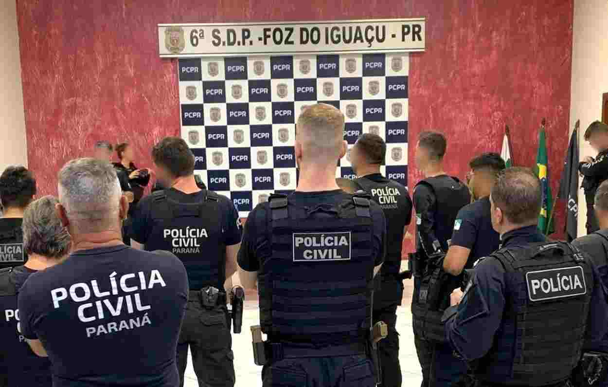 Operação da Polícia Civil em Foz do Iguaçu cumpre 18 mandados